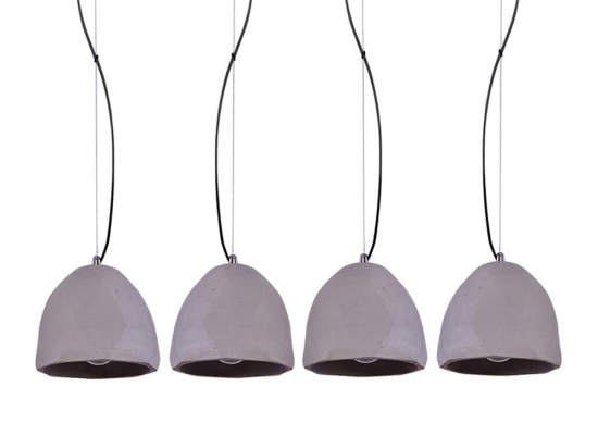 Φωτιστικό Οροφής - Ράγα 77-4149 SE 155-140-4 Joy Grey Homelighting Τσιμέντο
