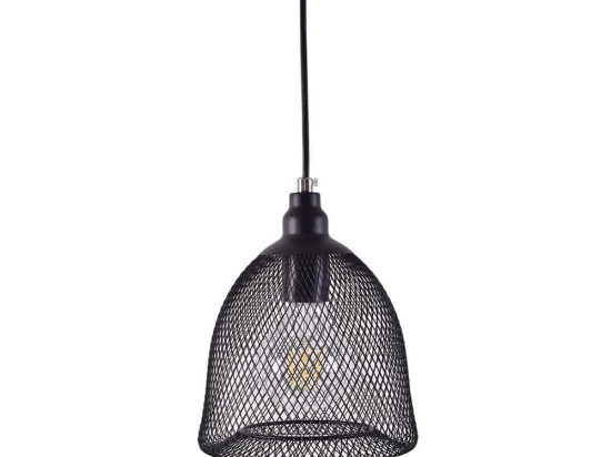 Φωτιστικό Οροφής 77-3581 SE 151-20-1 Zola Black Mat Homelighting Μέταλλο