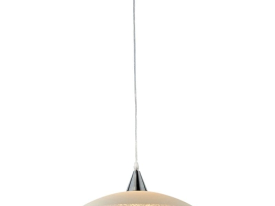 Φωτιστικό Οροφής 77-3651 15536-1 Seher Chrome Homelighting Γυαλί