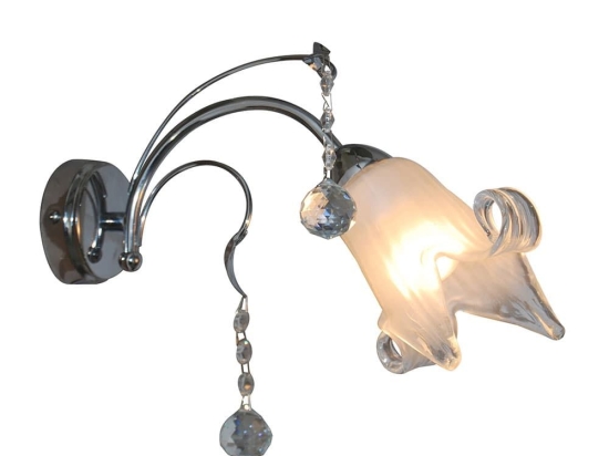 Φωτιστικό Τοίχου - Απλίκα 77-3363 1017-1W Memo Chrome Homelighting Μέταλλο,Γυαλί