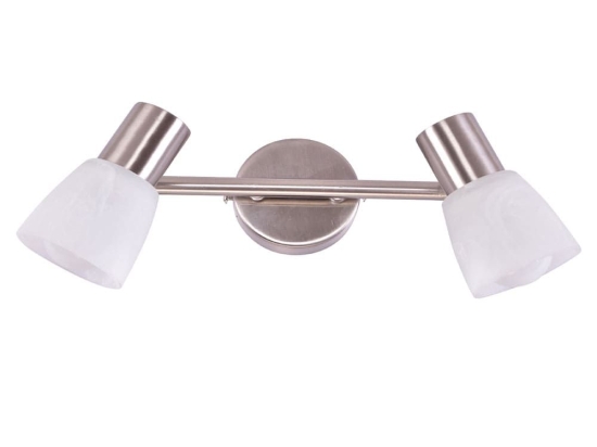 Φωτιστικό Τοίχου - Απλίκα 77-3544 SE 139-C2 Softy Chrome Mat Homelighting Μέταλλο,Γυαλί