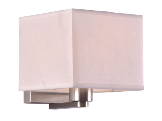 Φωτιστικό Τοίχου - Απλίκα 77-3559 SE 120-1A Dea Chrome Mat Homelighting Ύφασμα