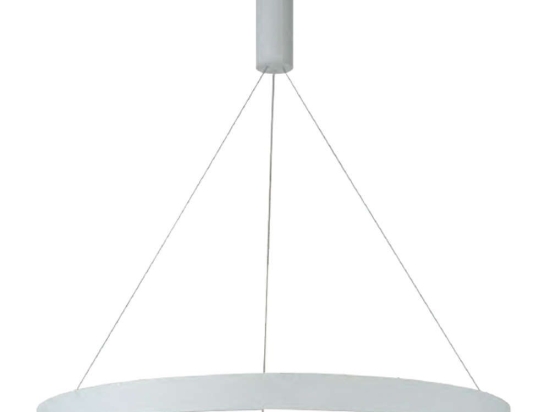 Φωτιστικό Οροφής 77-8142 Led Smart 80cm Amaya White Homelighting Αλουμίνιο,Ακρυλικό