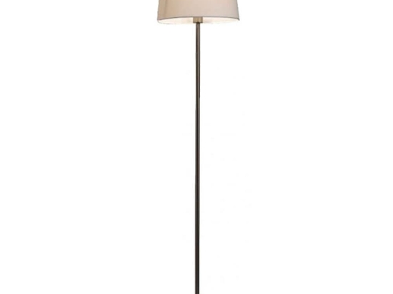 Φωτιστικό Δαπέδου Dora 77-2125 32x32x161cm 1xE27 60W Nickel Homelighting Ύφασμα