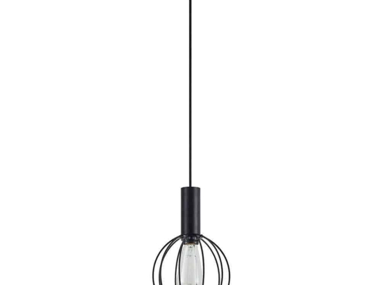 Φωτιστικό Οροφής Adept Tube 77-8533 20x20x300cm 1xE27 60W Black Homelighting
