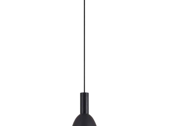 Φωτιστικό Οροφής Adept Tube 77-8547 16x16x300cm 1xE27 60W Black Homelighting