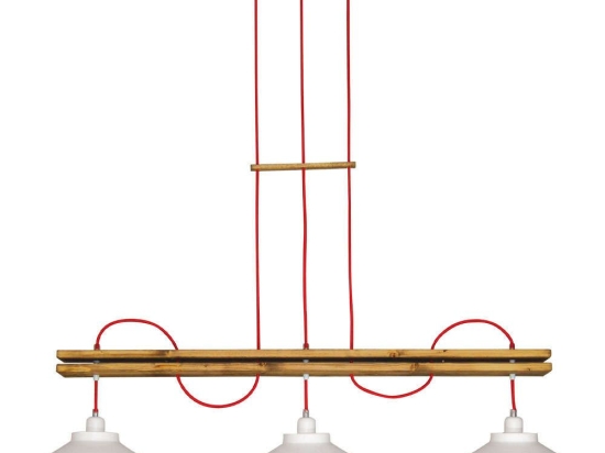 Φωτιστικό Οροφής - Ράγα Cahal HL-310P-3 77-3165 120x30x103cm 3xE27 60W Multi Homelighting