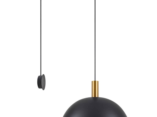 Φωτιστικό Τοίχου Adept Tube 77-8836 80x50x300cm 1xE27 60W Black-Gold Homelighting