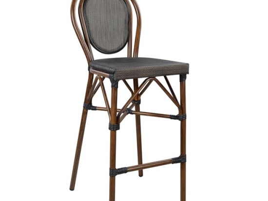 ΣΚΑΜΠΟ ΑΛΟΥΜΙΝΙΟΥ AZARIA HM5059 BAMBOO LOOK ΚΑΦΕ ΜΕ TEXTLINE 44x52x115Υεκ