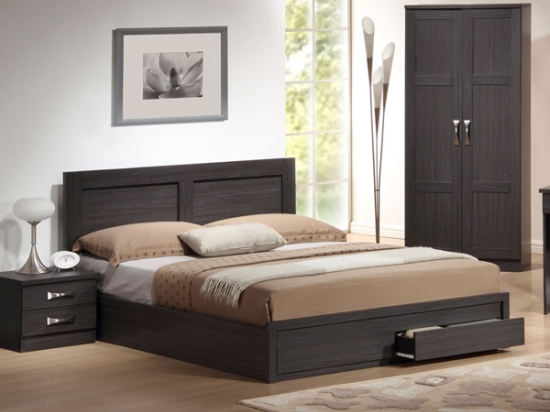 ΚΡΕΒΑΤΙ CAPRI HM312.01 ΜΕ 2ΣΥΡΤΑΡΙΑ ZEBRANO ΓΙΑ ΣΤΡΩΜΑ 150x200εκ.