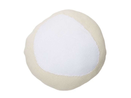 Μαξιλάρι Διακοσμητικό (Με Γέμιση) Bonbon LOR-SC-BONBON-VW Vanilla-White Lorena Canals 30X30 100% Βαμβάκι
