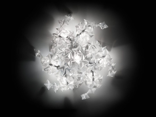 Φωτιστικό Τοίχου Hanami Transparent Slamp Lentiflex