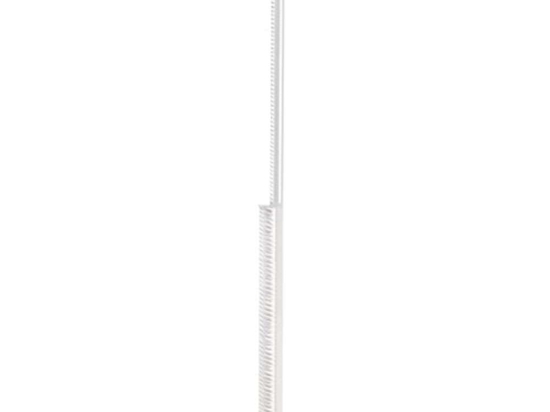 Φωτιστικό Δαπέδου Modula Twisted Plisse 10x10x194cm Dim Led 7542lm 70W 3000K Light Grey Slamp
