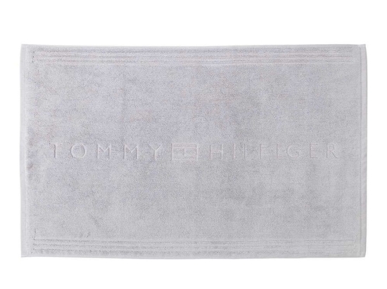 Ταπέτο Μπάνιου Legend Silver Tommy Hilfiger 50 X 80 50x80cm 100% Βαμβάκι