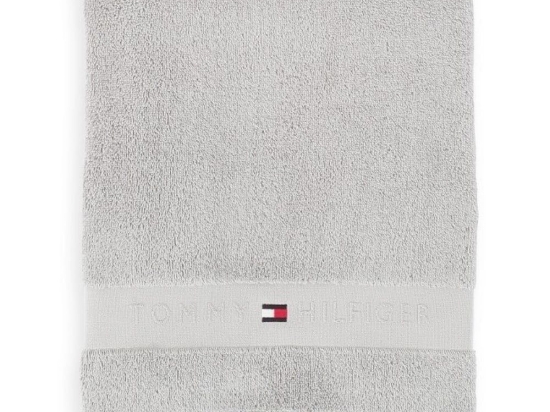 Πετσέτα Legend Silver Tommy Hilfiger Σώματος 70x140cm 100% Βαμβάκι