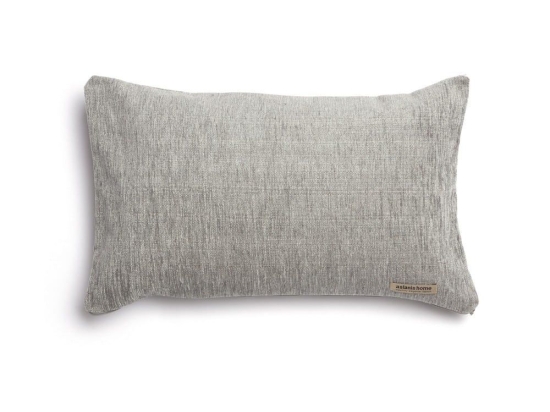 Μαξιλαροθήκη Διακοσμητική Four Seasons Classic Grey Aslanis Home 30X50 Βαμβάκι-Chenille