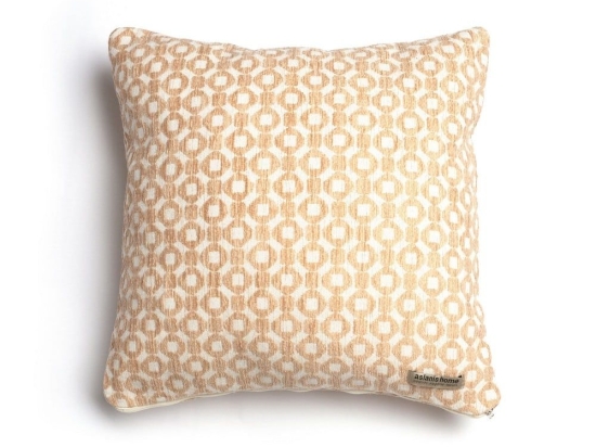 Μαξιλαροθήκη Διακοσμητική Vermio Classic Beige-Ecru Aslanis Home 45X45 Βαμβάκι-Chenille