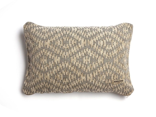 Μαξιλαροθήκη Διακοσμητική Akritas Classic Spaghi-Grey Aslanis Home 30X50 Βαμβάκι-Chenille