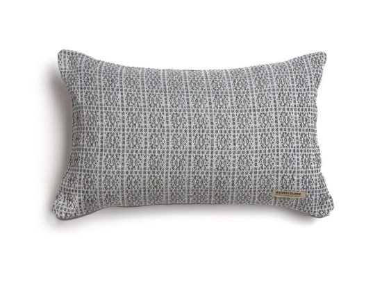 Μαξιλαροθήκη Διακοσμητική Onia Classic Anthracite-Grey Aslanis Home 30X50 Βαμβάκι-Chenille