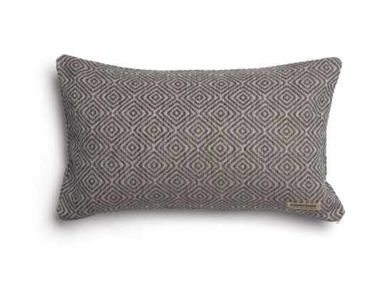 Μαξιλαροθήκη Διακοσμητική Panion Classic Anthracite-Grey Aslanis Home 30X50 Βαμβάκι-Chenille