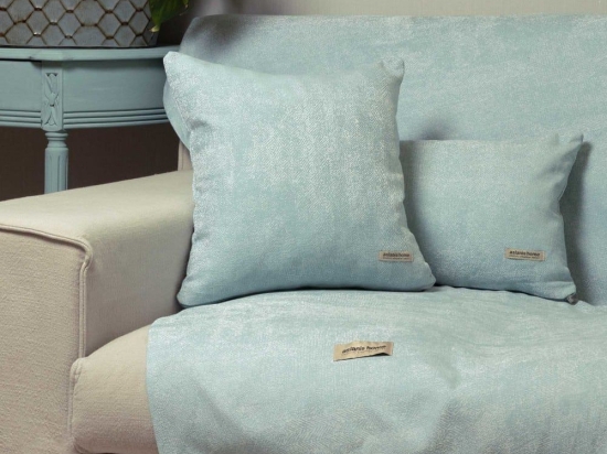 Ριχτάρι Kedros Mint-Ice Aslanis Home Διθέσιο 180x250cm Βαμβάκι-Πολυέστερ