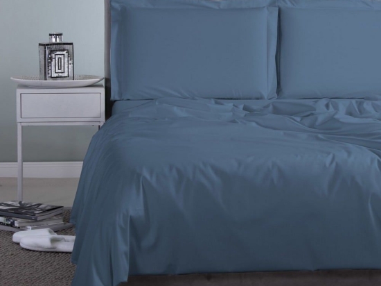 Σεντόνι Satin Plain Raf Aslanis Home Ημίδιπλο 170x270cm 100% Βαμβακοσατέν