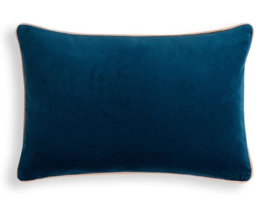 Μαξιλαροθήκη Διακοσμητική Velour Green Pine Bassetti 40X60cm Βαμβάκι-Πολυέστερ