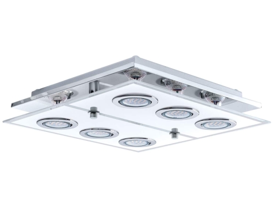 Φωτιστικό Οροφής Led Cabo 30932 Silver Eglo Μέταλλο