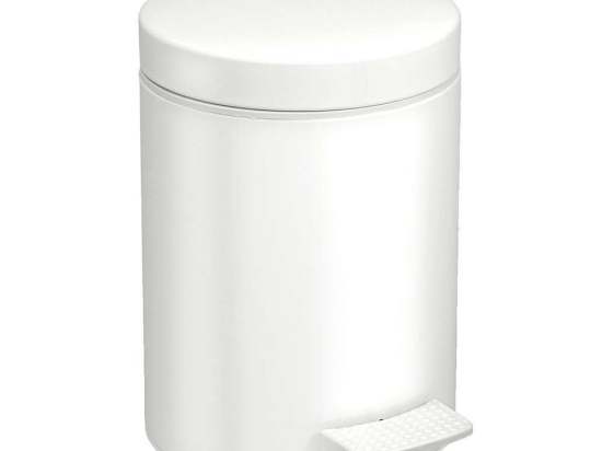 Κάδος Απορριμμάτων 5lt 05-096-033 White Matte Pam&Co Ανοξείδωτο Ατσάλι
