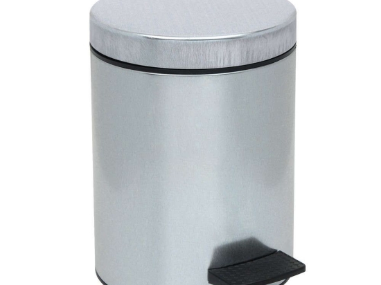 Κάδος Απορριμμάτων 5lt 05-096-000 Galvanized Pam&Co Ανοξείδωτο Ατσάλι