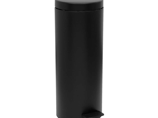 Κάδος Απορριμμάτων 16lt 16-2053-403 Soft Close Black Mat Pam Co Ανοξείδωτο Ατσάλι