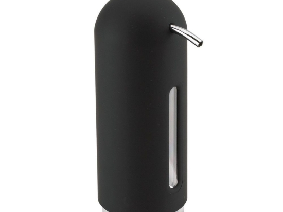 Δοχείο Κρεμοσάπουνου Penguin 330190-040 Black Umbra Πλαστικό