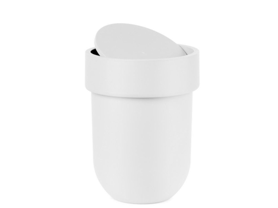 Κάδος Απορριμμάτων Touch 023269-660 White Umbra Πολυπροπυλένιο