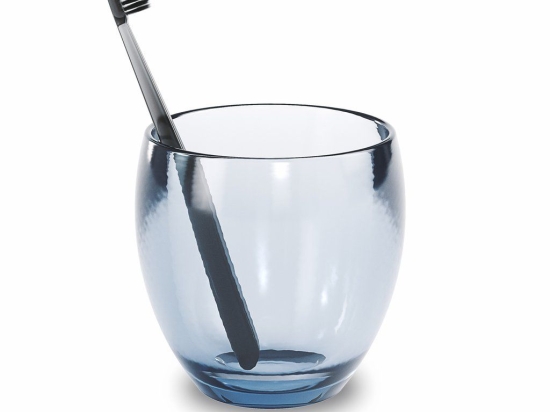Ποτήρι Οδοντόβουρτσας Droplet 020161-1191 Denim Umbra Acrylic