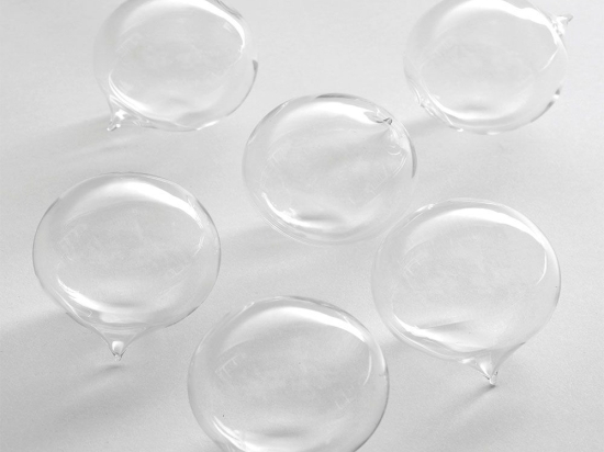 Διακοσμητικές Πέρλες D5,5cm 6τμχ B0812553 Clear Serax Γυαλί