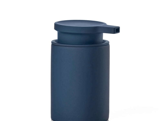 Δοχείο Κρεμοσάπουνου Karma 10037 7,6x13cm Dark Blue Zone Denmark Κεραμικό
