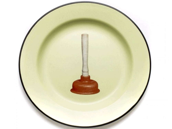 Πιάτο Plunger 16839 Φ26cm Enamel Multi Seletti Εμαγιέ