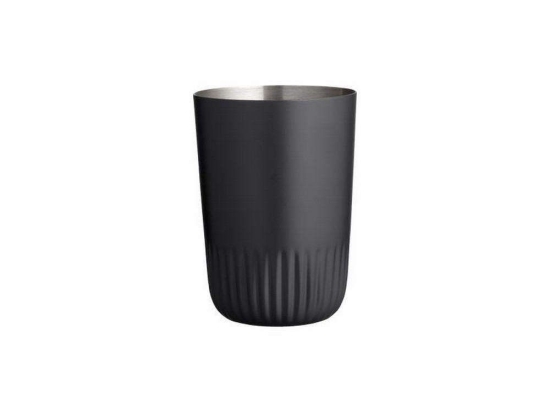 Ποτηροθήκη Plisse 977305 Φ8x11cm Black Sodahl Ανοξείδωτο Ατσάλι