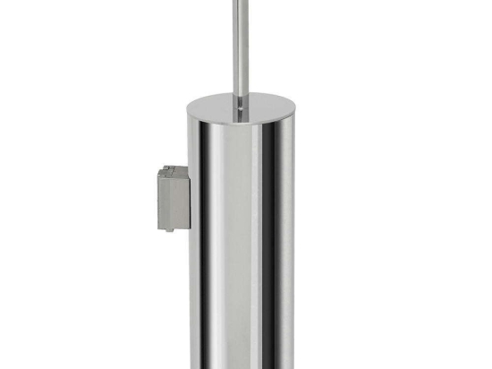 Πιγκάλ Επιτοίχιο Minimal Βαρέως Τύπου 717-001 8x40cm Chrome Pam&Co Ανοξείδωτο Ατσάλι