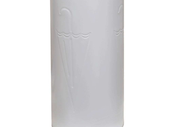 Ομπρελοθήκη 28-033 25x50cm Matte White Pam&Co Ανοξείδωτο Ατσάλι