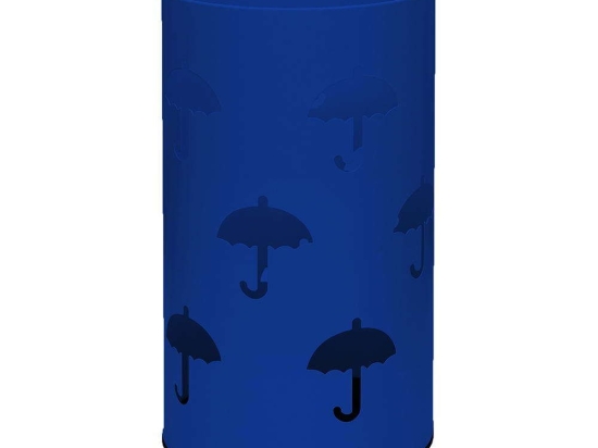 Ομπρελοθήκη 21-203 25x44cm Matte Blue Pam&Co Ανοξείδωτο Ατσάλι