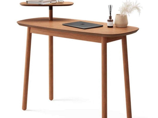 Γραφείο Swiwo 1018298-1055 127x90,1x55,8cm Light Walnut Umbra
