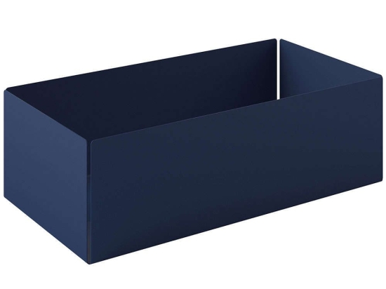 Θήκη Οργάνωσης 119-203 25x13x7,5cm Matt Navy Blue Pam&Co Ανοξείδωτο Ατσάλι