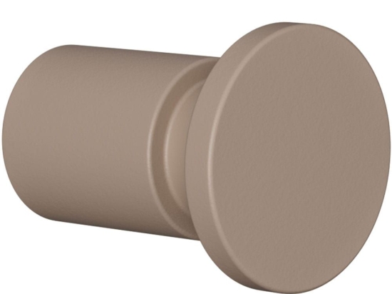Άγκιστρο Μπάνιου Μονό 10-103 Φ2,2x5cm Matt Beige Pam&Co Ορείχαλκος