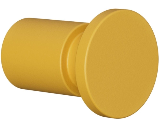 Άγκιστρο Μπάνιου Μονό 10-603 Φ2,2x5cm Matt Yellow Pam&Co Ορείχαλκος