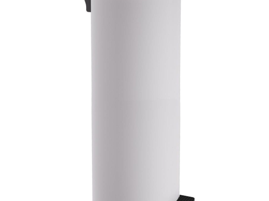 Κάδος Απορριμμάτων Soft Close 2565-033 Φ25x65cm 30lt Matt White Pam&Co Ανοξείδωτο Ατσάλι
