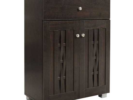 ΠΑΠΟΥΤΣΟΘΗΚΗ-ΝΤΟΥΛΑΠΙ IANTHA HM2231.01 WENGE 60X33X84εκ.