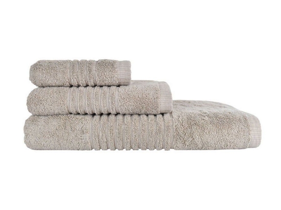 Πετσέτες Next 5005 Pennie (Σετ 3τμχ) Sand Nexttoo Σετ Πετσέτες 80x150cm 100% Βαμβάκι
