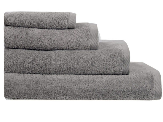 Πετσέτα Next 5015 Plain Spa Light Grey Nexttoo Σώματος 80x190cm 100% Βαμβάκι