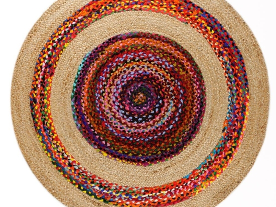 Χαλί Pop 60619-50 Multi Merinos 150X150cm Round